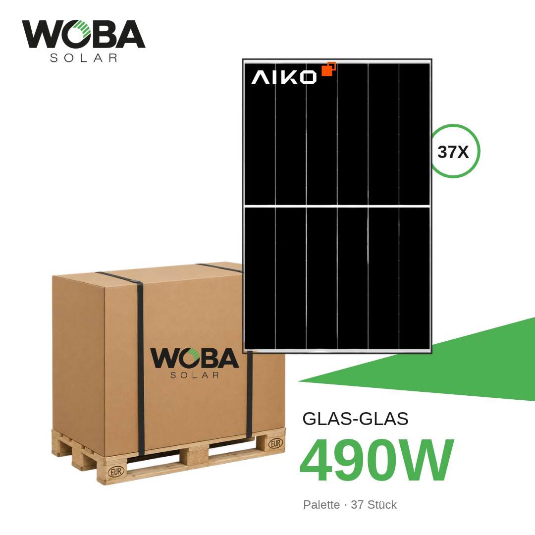 Aiko Neostar 2P+ A490-GRH48Dw 490W – Palette 37 Stück