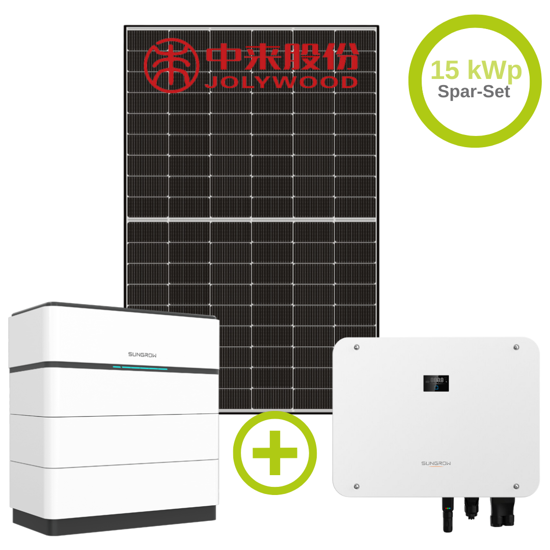 15 kWp Bundle Jolywood & Sungrow