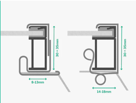 50x BirdBlocker Clips "Big"