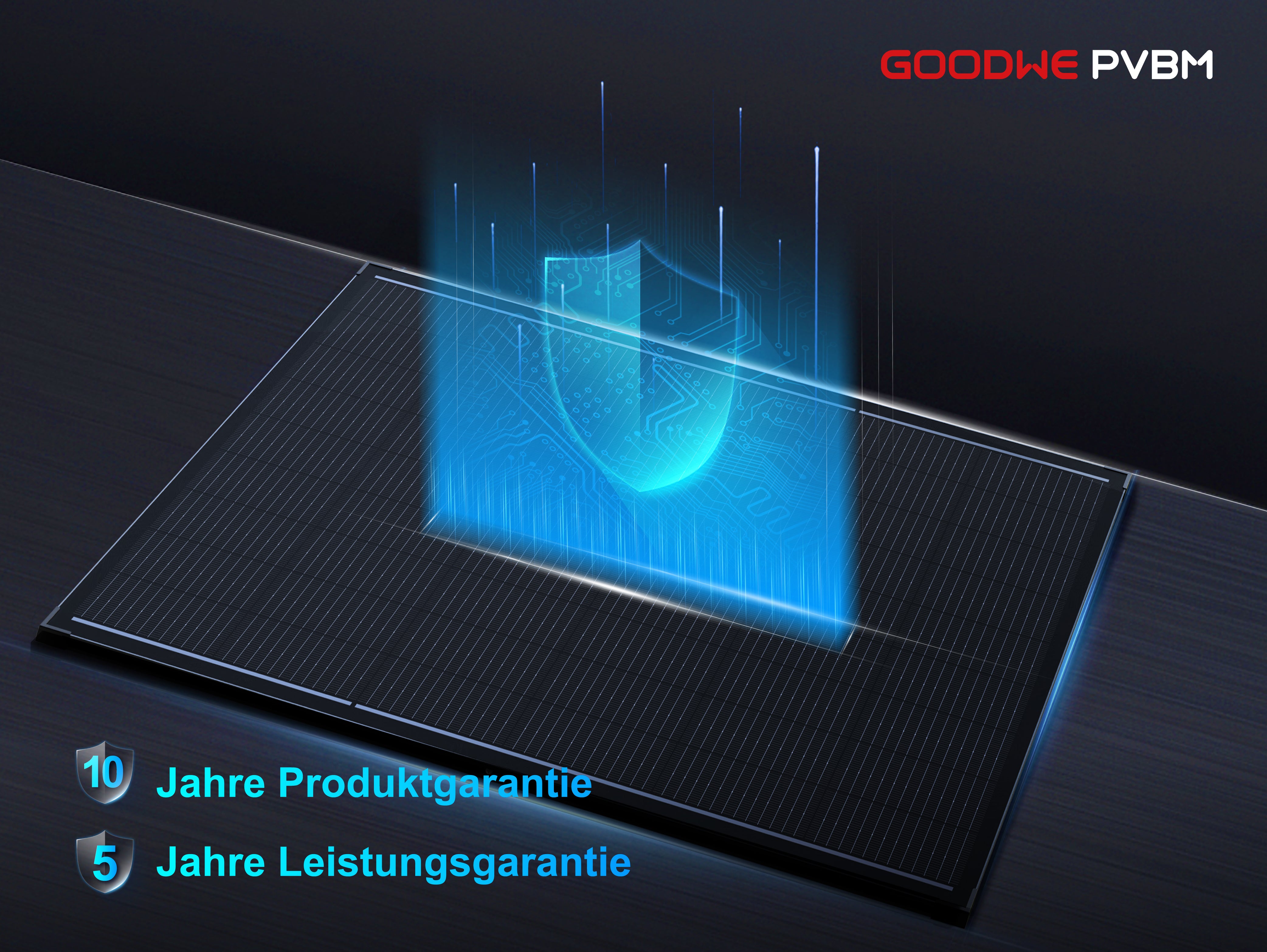 GoodWe Suncake 820 W Balkonkraftwerk Komplett-Set (inkl. Montage Set) zur 1 Person Montage