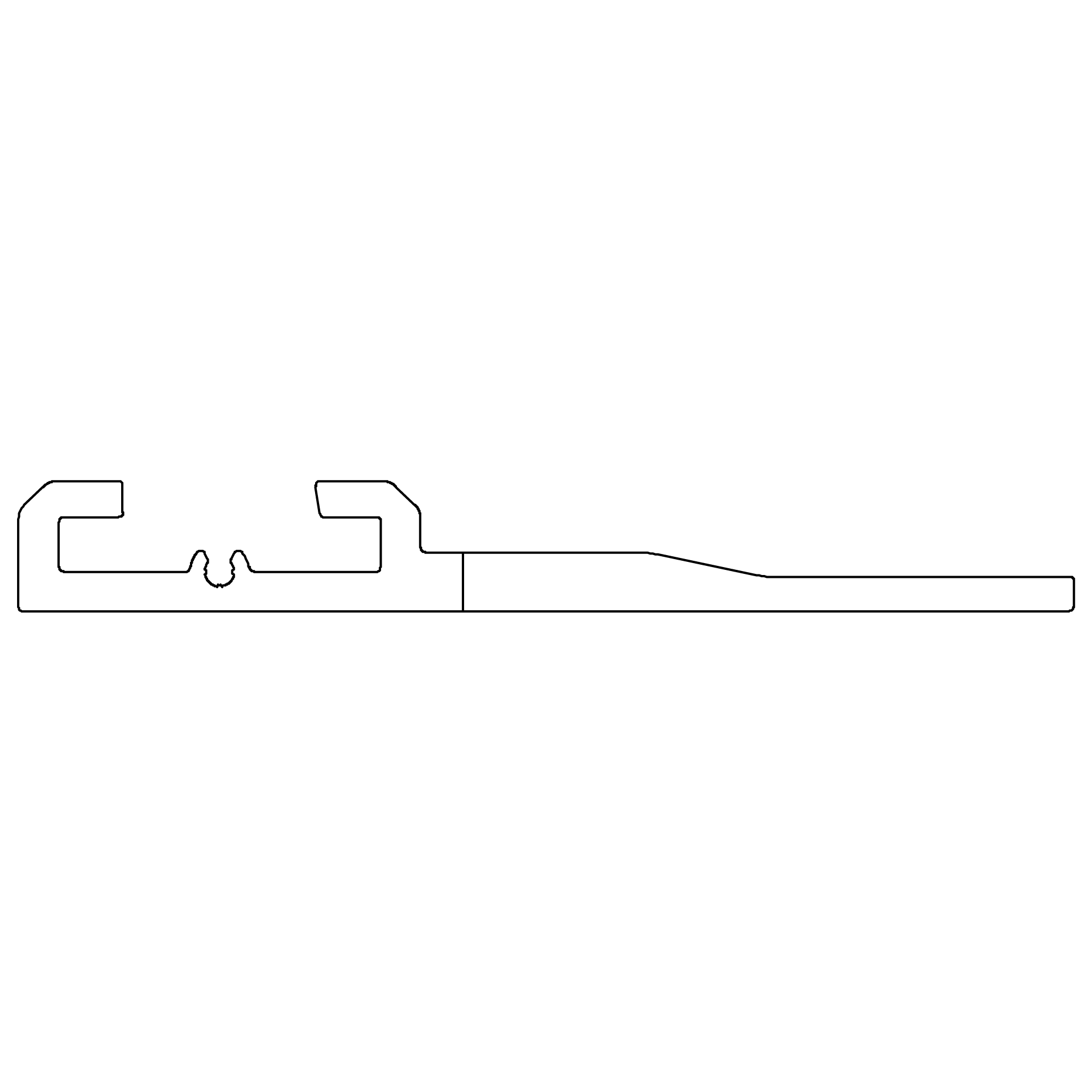 K2 SingleBoard 2.10 m 3S/4S - Unterkonstruktion