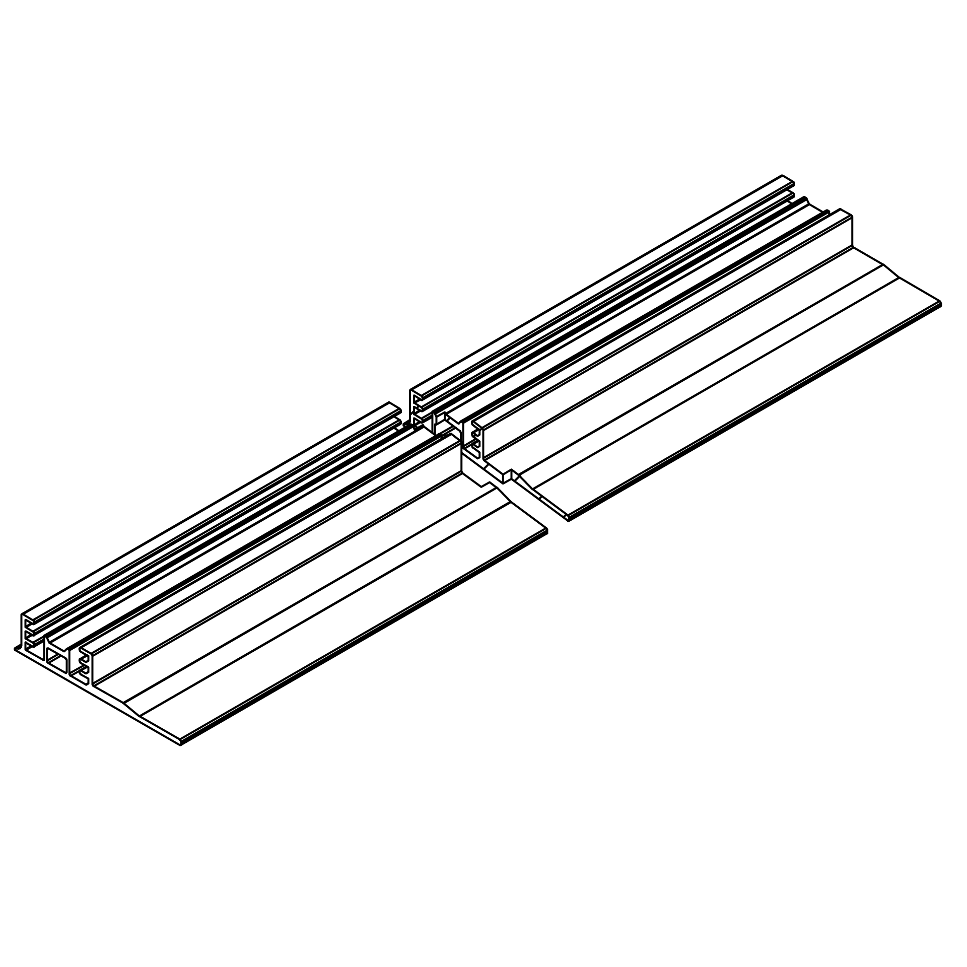 K2 SingleBoard 2.10 m 3S/4S - Unterkonstruktion