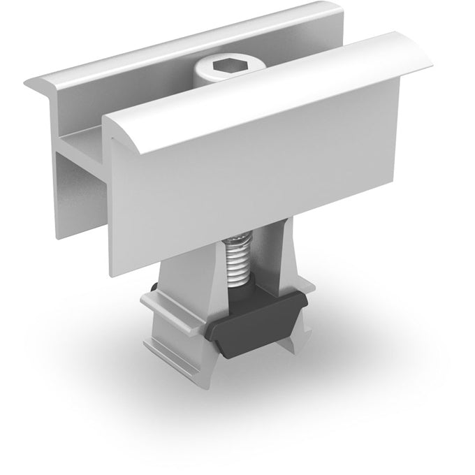 K2 Universal-Modulmittelklemme OneMid silber