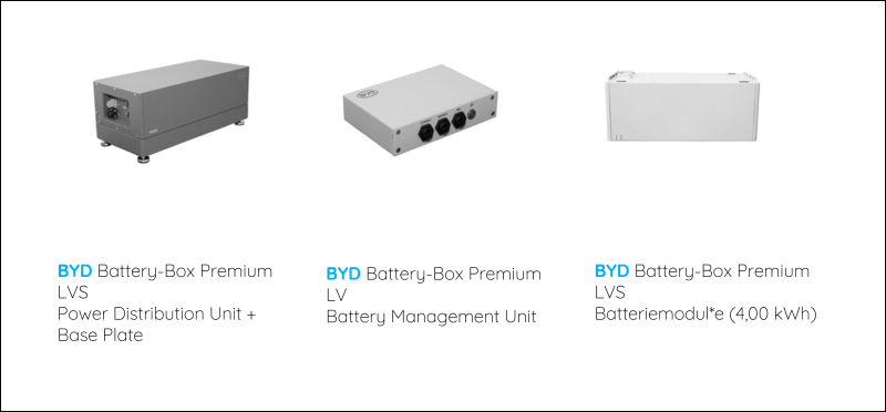 BYD Battery Box Premium LVS 12.0