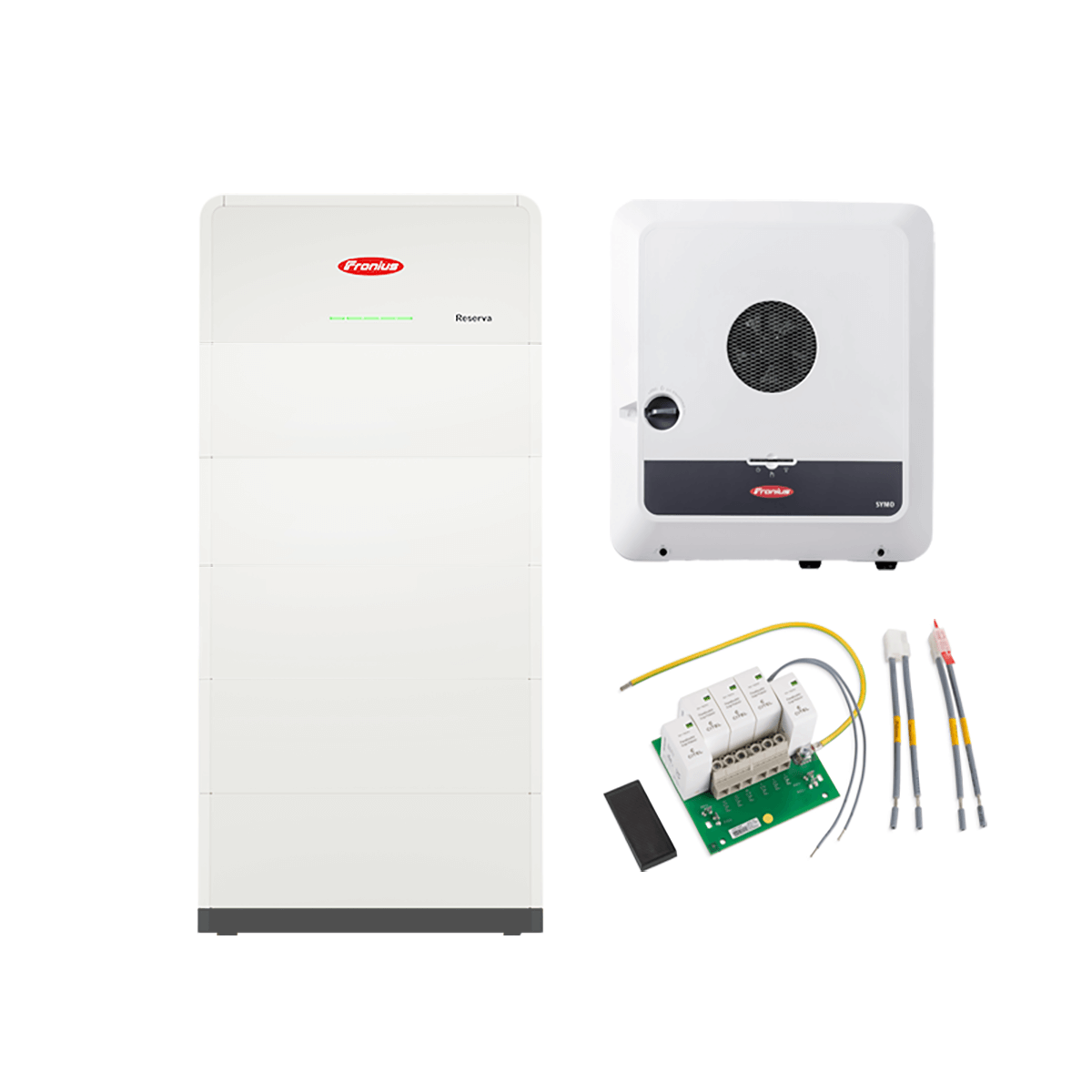 Fronius Symo GEN24 10.0 Plus mit Reserva 15.8 und DC-Überspannungsschutz