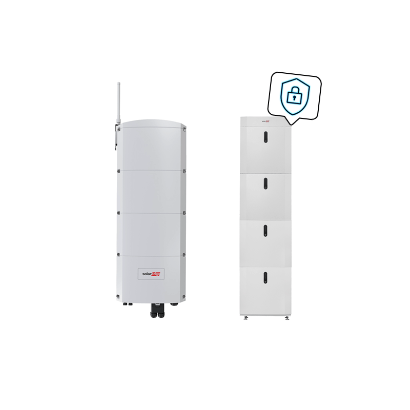 SolarEdge Home Paket mit SE10K-RWB48 und 19,4 kWh