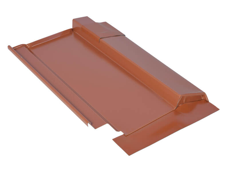 Marzari Metalldachplatte Typ Grande 312, schwarz-grau