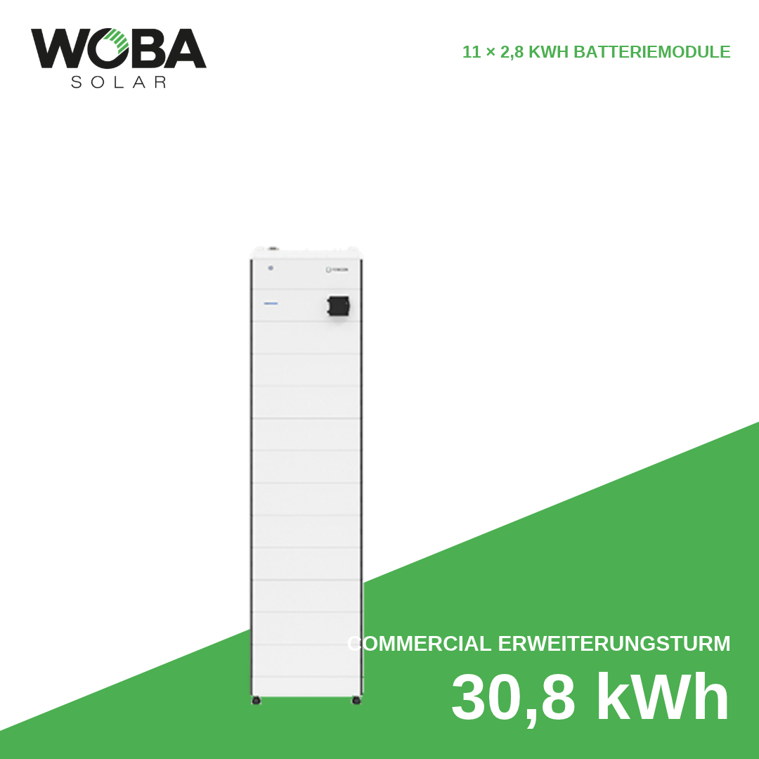 FENECON Commercial 3. / 4. / 5. Erweiterungsturm mit 30,8 kWh
