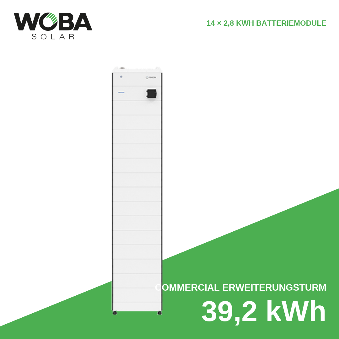 FENECON Commercial 3. / 4. / 5. Erweiterungsturm mit 39,2 kWh