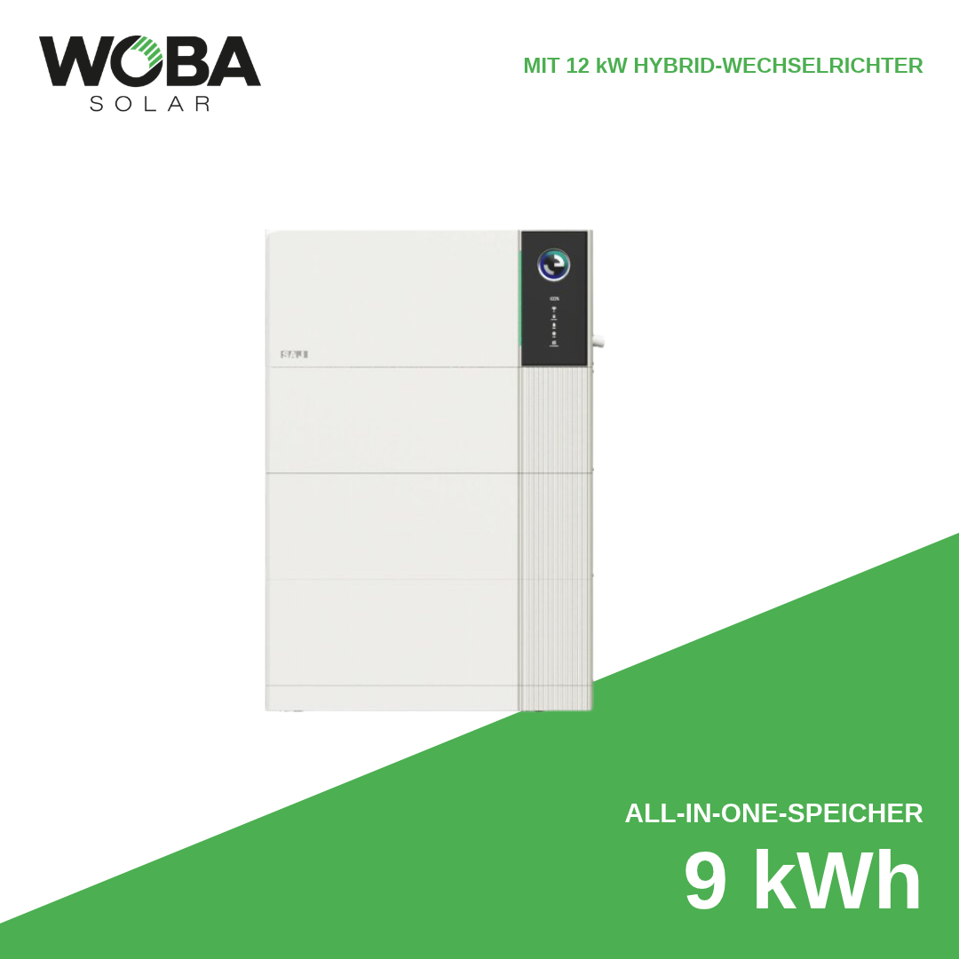 SAJ HS5 EK70 All-in-One-Speicher 12 kW / 9 kWh mit Hybrid-Wechselrichter