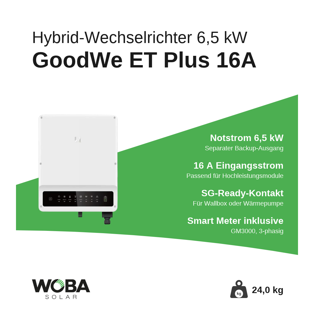 GoodWe ET Plus GW6.5KN-ET – Vorteile
