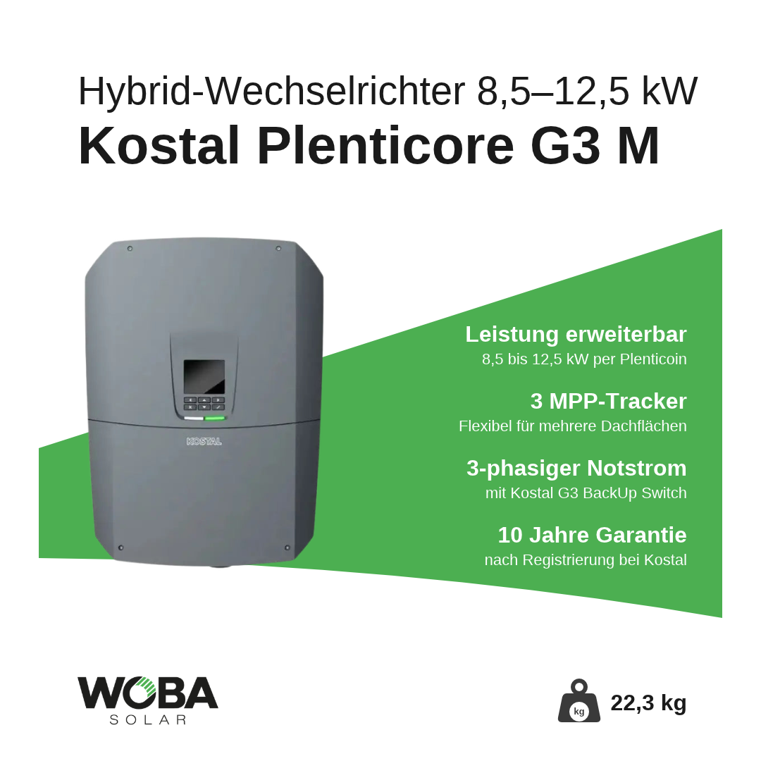 Kostal Plenticore G3 M – Vorteile