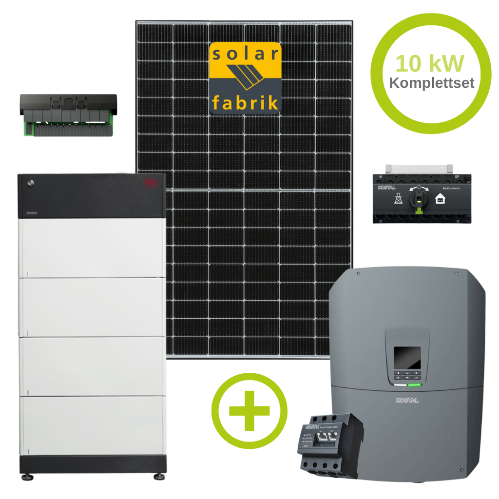 20 kW Photovoltaik Notstrom Bundle Komplett Solar Fabrik 450 W / Kostal ...