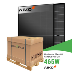 Aiko Neostar 2S+ Doppelglas Fullblack AIKO-A465-MAH54Db - 37 Stück (Palette)