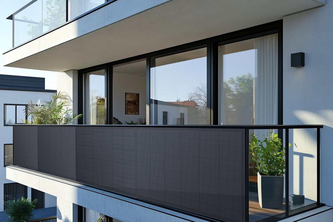 GoodWe Suncake 820 W Balkonkraftwerk Komplett-Set (inkl. Montage Set) zur 1 Person Montage