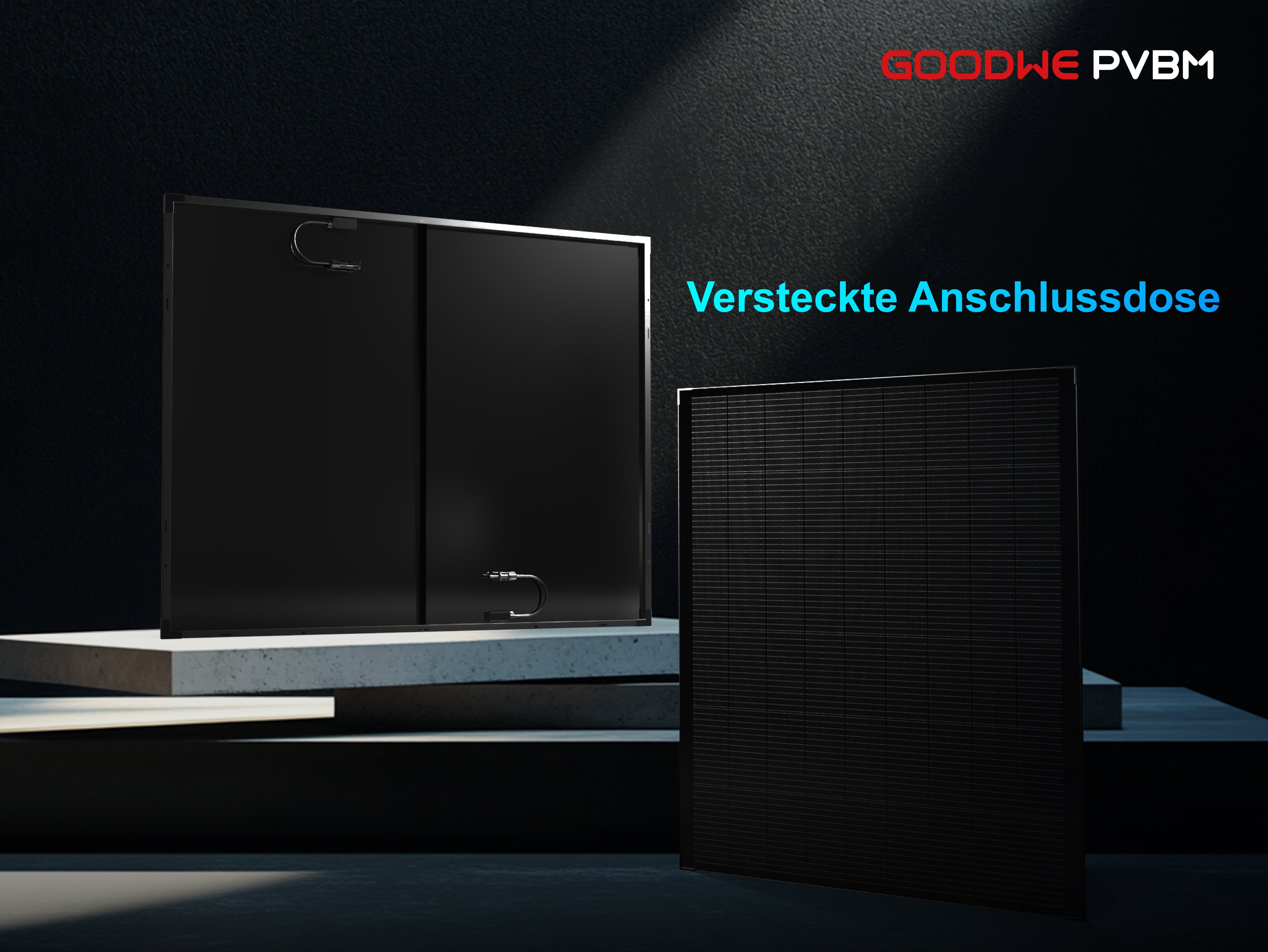 GoodWe Suncake 820 W Balkonkraftwerk Komplett-Set (inkl. Montage Set) zur 1 Person Montage