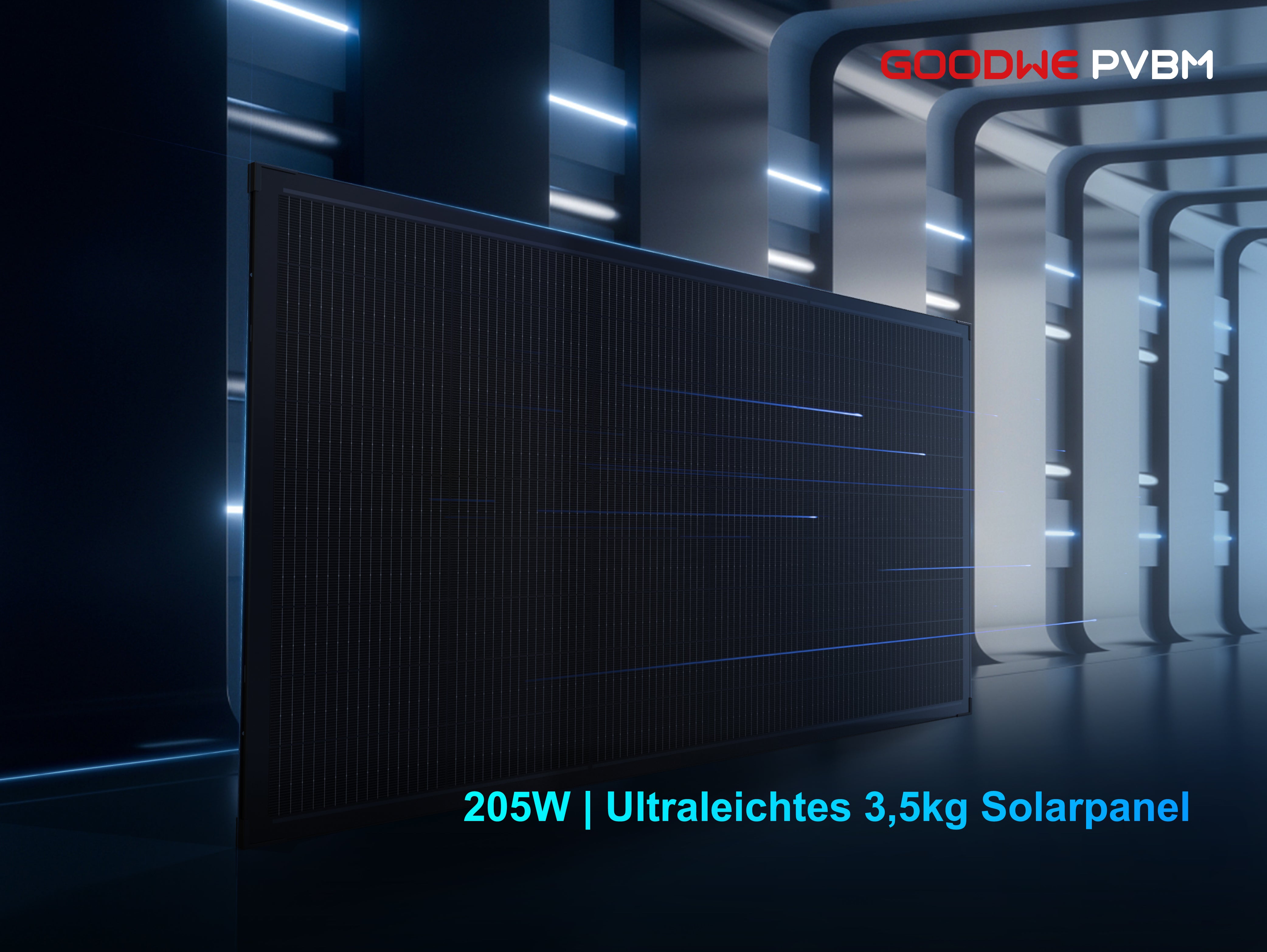 GoodWe Suncake 820 W Balkonkraftwerk Komplett-Set (inkl. Montage Set) zur 1 Person Montage