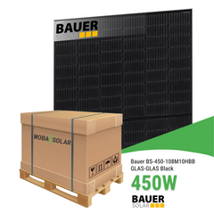 Bauer BS-450-108M10HBB GLAS-GLAS Black - Palettenpreis (36 Stk.)