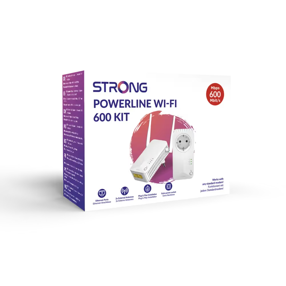 STRONG Powerline 600 Duo Wi-Fi EU V2