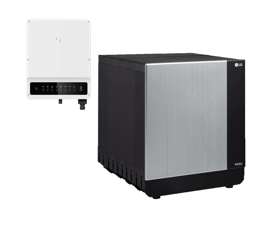 GoodWe ET Plus 16A GW10KN-ET & LG RESU FLEX 17.2 Speicherpaket