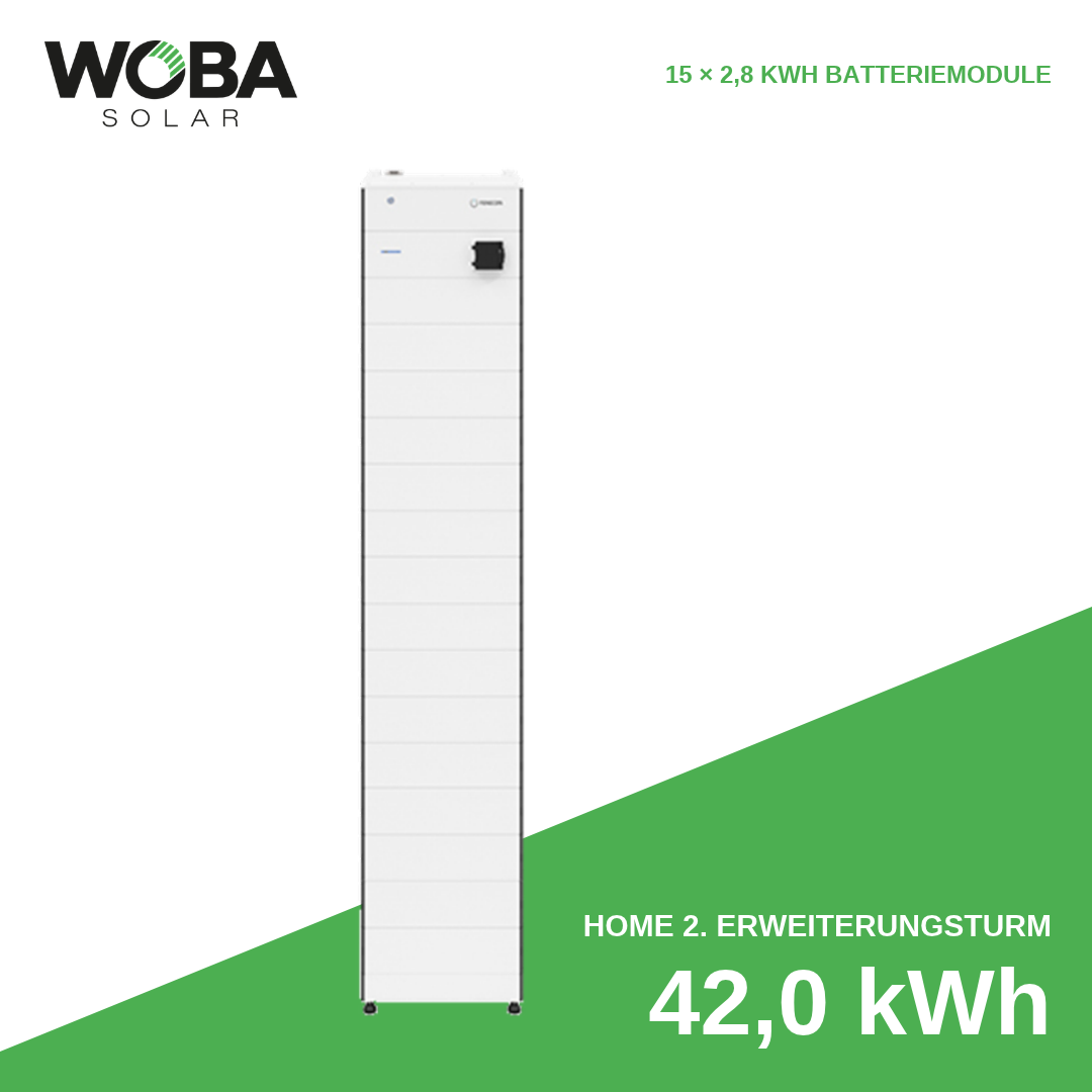 FENECON Home 2. Erweiterungsturm mit 42,0 kWh